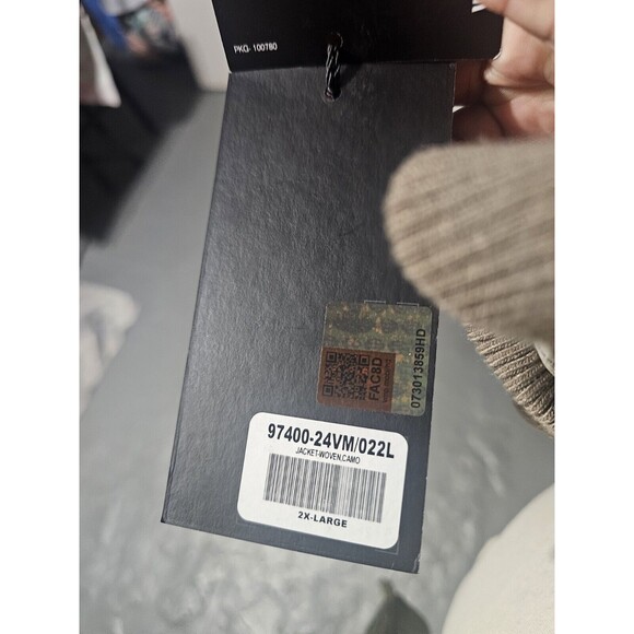 New Harley Davidson Quilted Park Jacket Woven Camo 97400-24VM/002L Mens Size 2XL - Picture 11 of 11